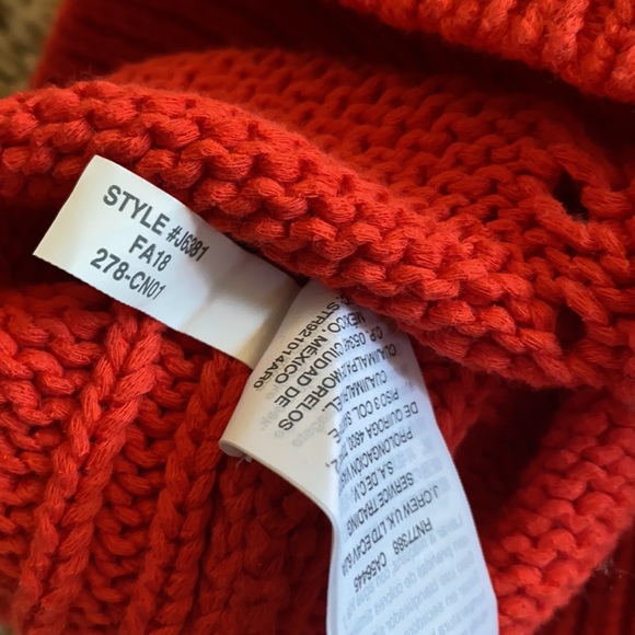 NWT J. Crew Pointelle Stitch Sweater size S - Picture 2 of 7